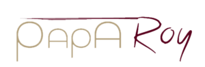 Papa Roy Logo auf weißem Hintergrund